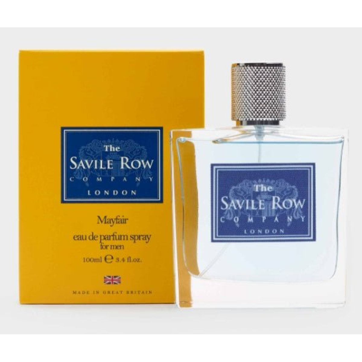 Savile Row Mayfair Eau de Parfum Spray 100ml – Fresh & Citrus, Woody Fragrance, Unisex