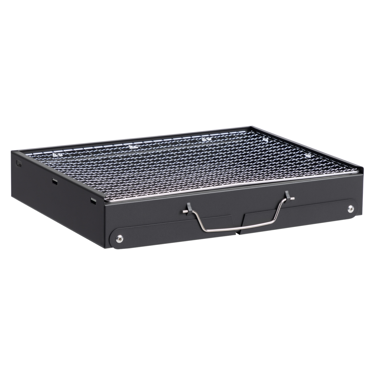 Portable Charcoal BBQ Grill with Folding Feet – Compact, Lightweight Grill for Camping and Picnics