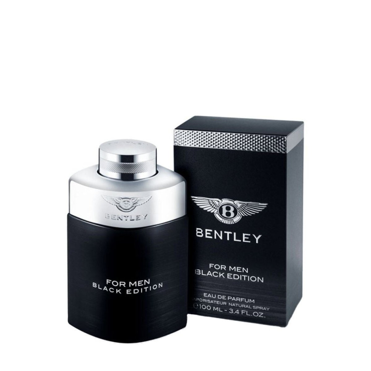 Bentley for Men Black Edition Eau de Parfum Spray 100ml β Amber & Oriental, Spicy Fragrance for Men