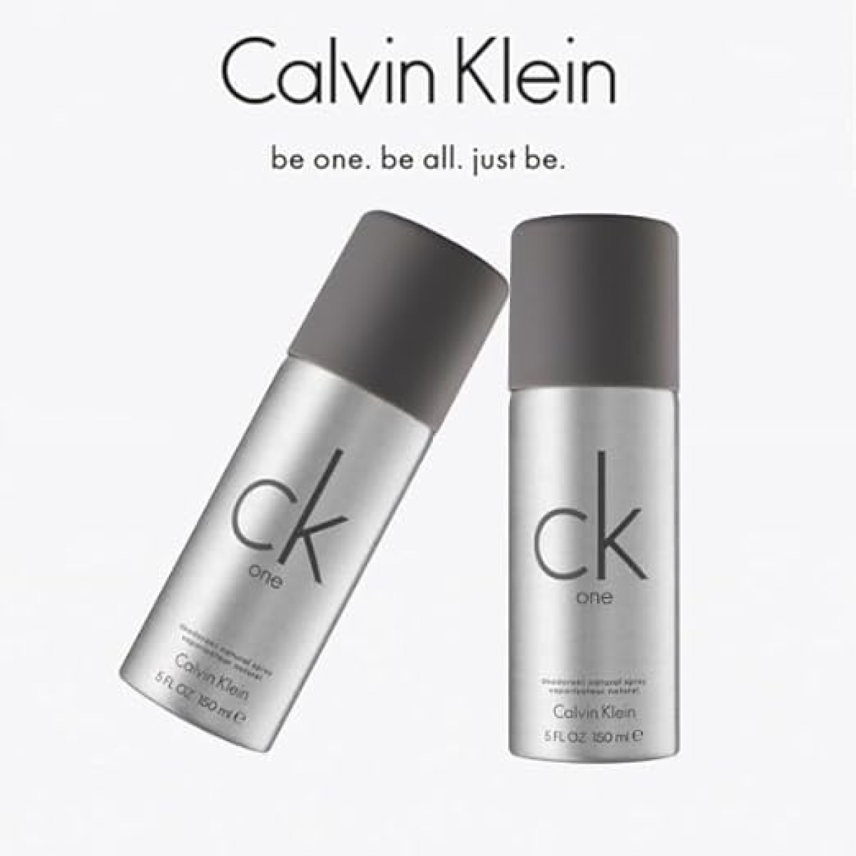Calvin Klein One Deodorant Spray 150ml – Fresh Unisex Citrus, Green Tea & Musk Fragrance