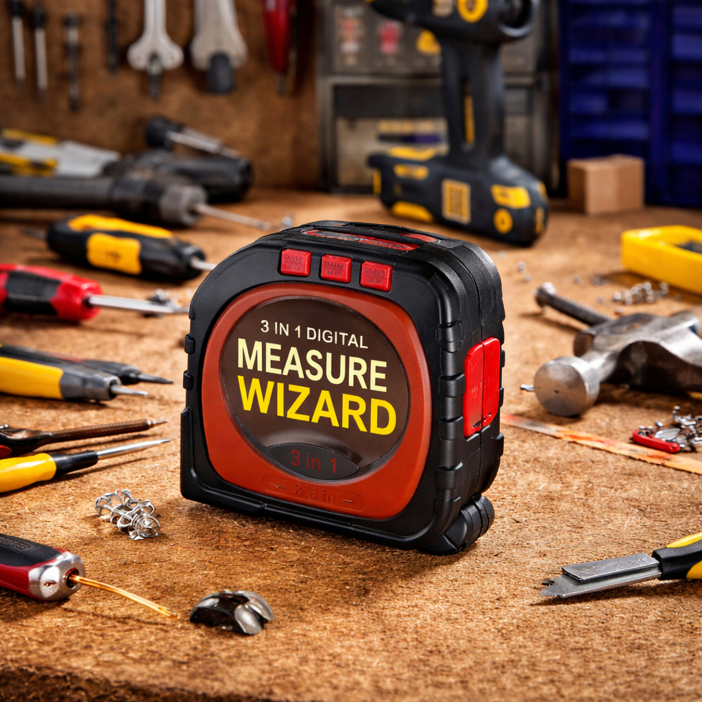 Avilo 3-in-1 Digital Measure Wizard – Complete Measuring Tool for All Your Measurements
