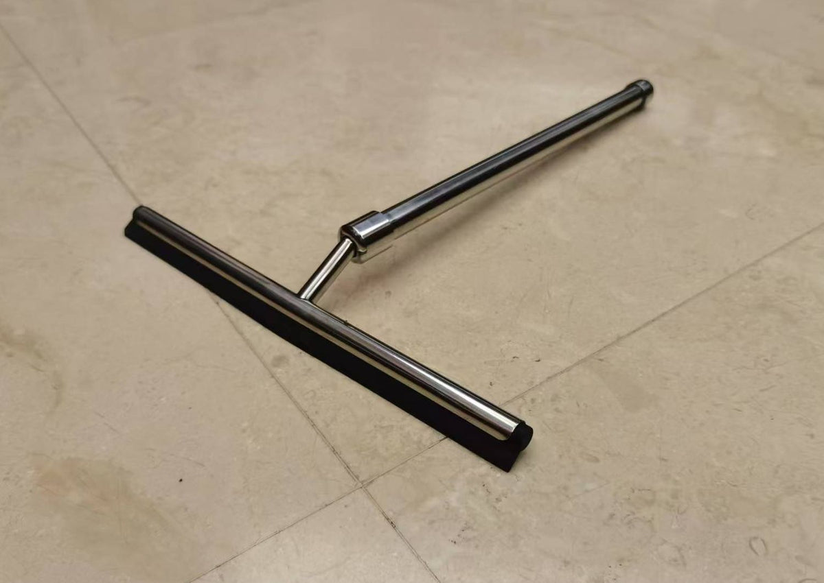 Avilo Telescopic Stainless Steel Squeegee – Sturdy Cleaning Tool for Shower and Home