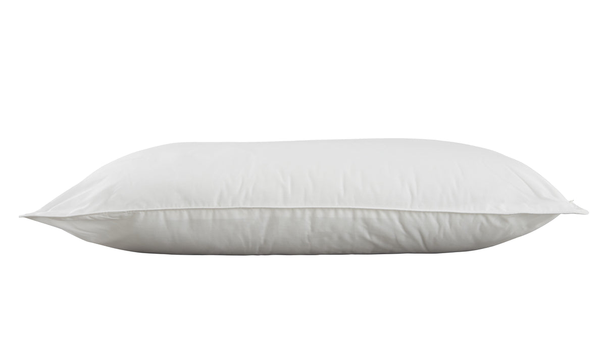 Harwoods 100% Cotton Pillow Pair with Hollowfibre Filling & Piped Edge Casing