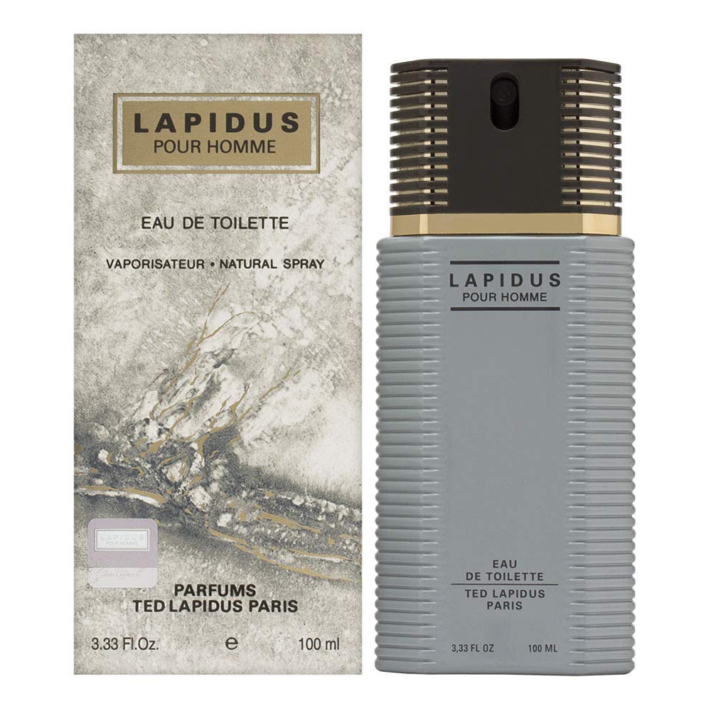 Ted Lapidus Pour Homme Eau de Toilette Spray 100ml β Aromatic, Spicy Fragrance for Men