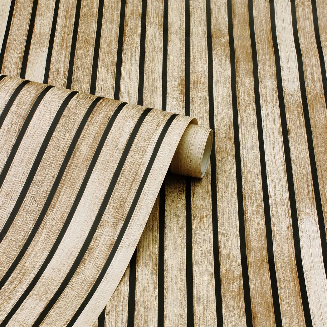Arthouse Wood Slats Photographic Wallpaper – Realistic Natural Wood Effect Paste the Paper Feature Wall