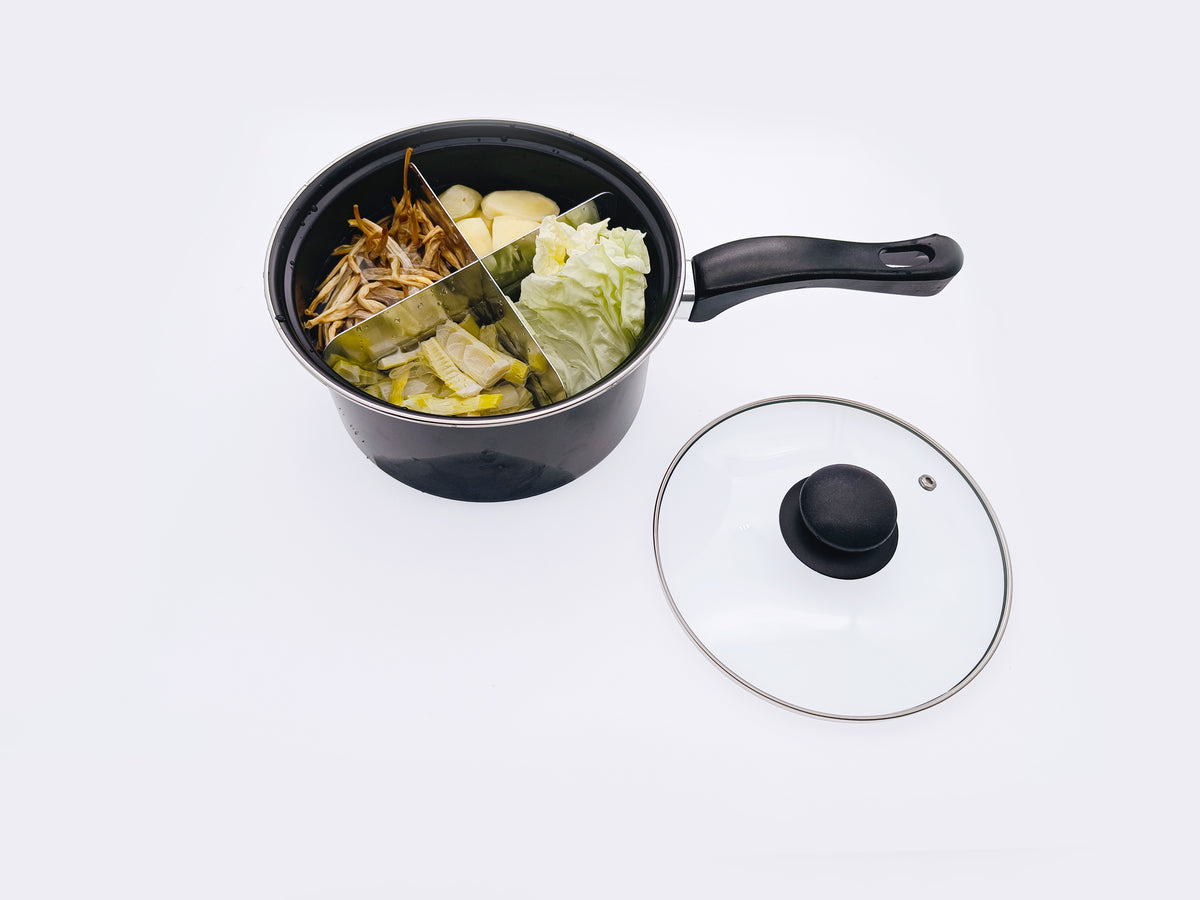 Avilo Four Way Pan – Cook Four Items at Once, Save Time and Effort
