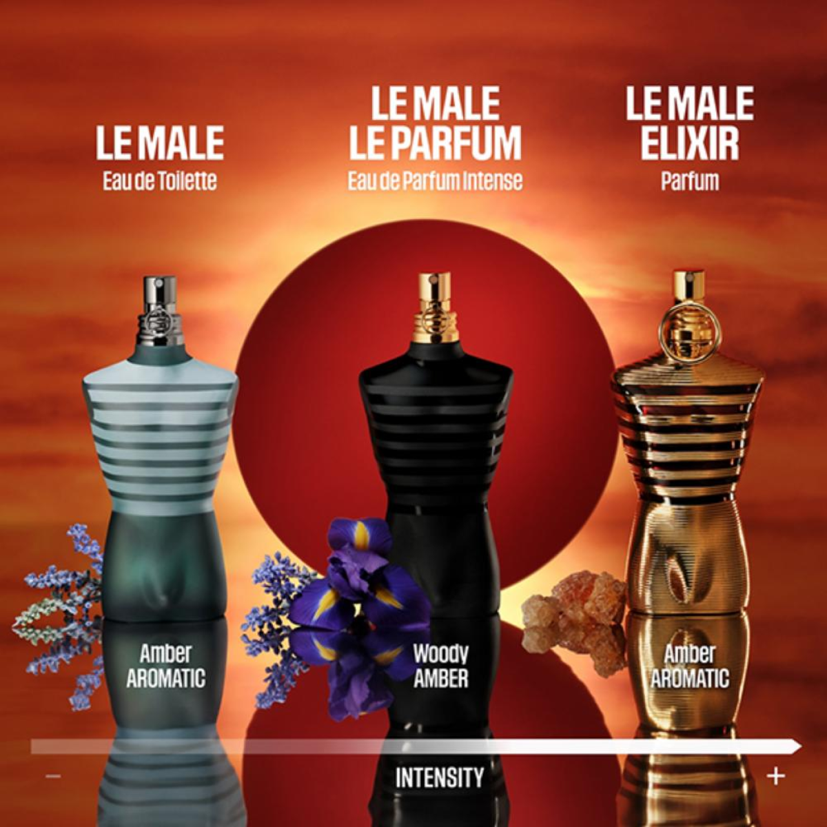 Jean Paul Gaultier le Male Elixir Parfum Spray 125ml – Spicy, Aromatic Fragrance for Men