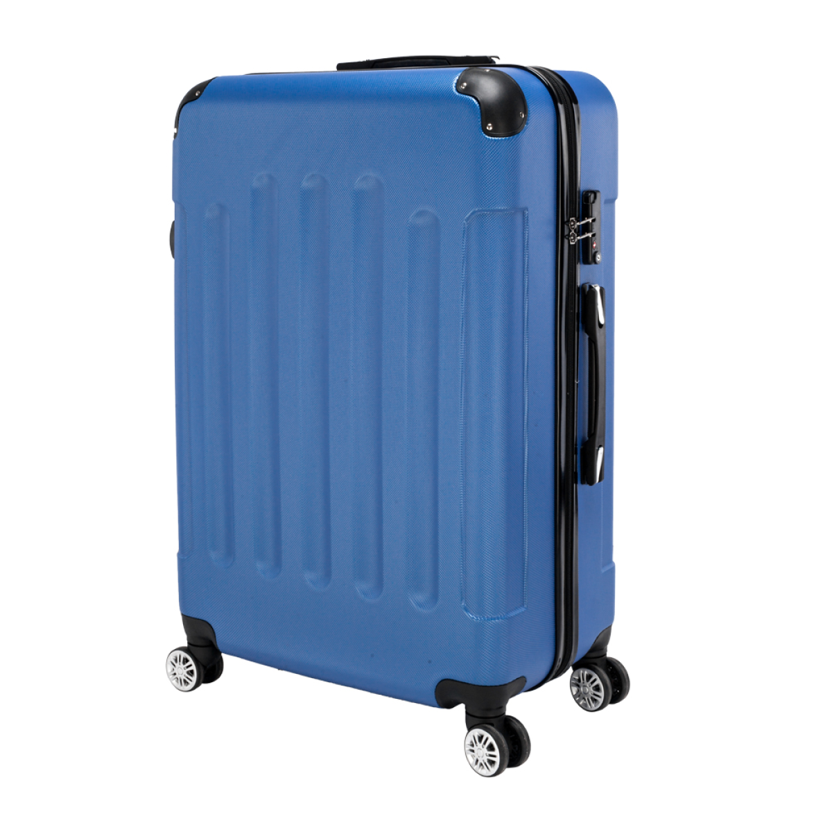 3 Piece Lightweight ABS Spinner Luggage Set with Carry-On Case – Hard Shell Travel Suitcases