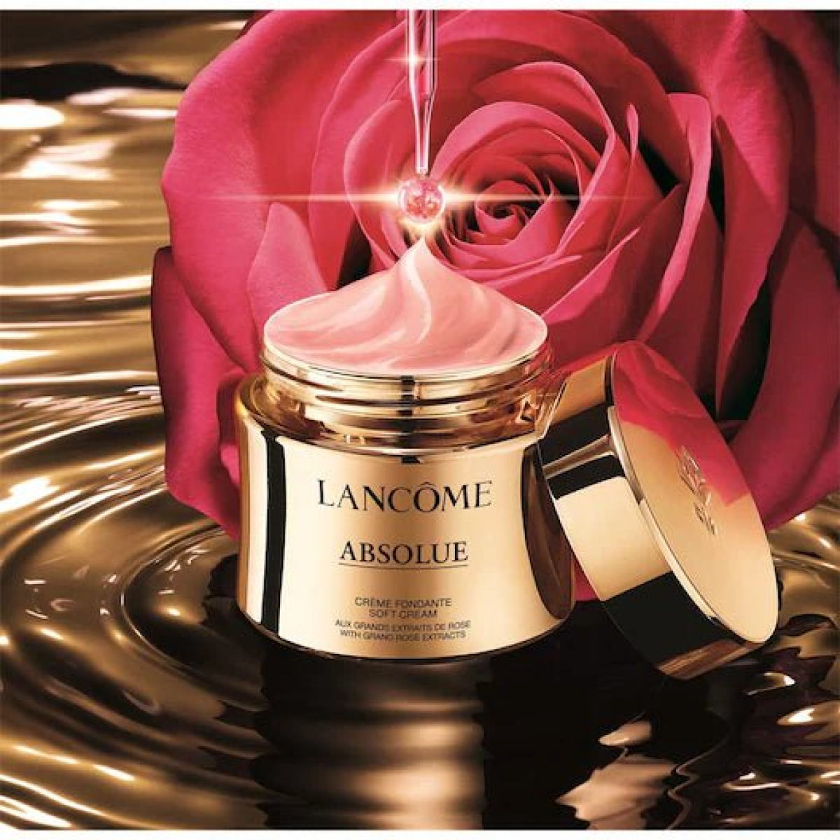 Lancôme Absolue Soft Cream 100ml – Anti-Ageing Face Moisturiser for Dry & Mature Skin with Bifidus Technology