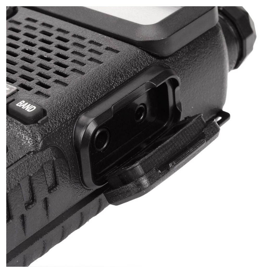Baofeng UV-5R Two-Way Radio Walkie-Talkie – Dual Band VHF/UHF, 128 Channels, FM Radio, Black