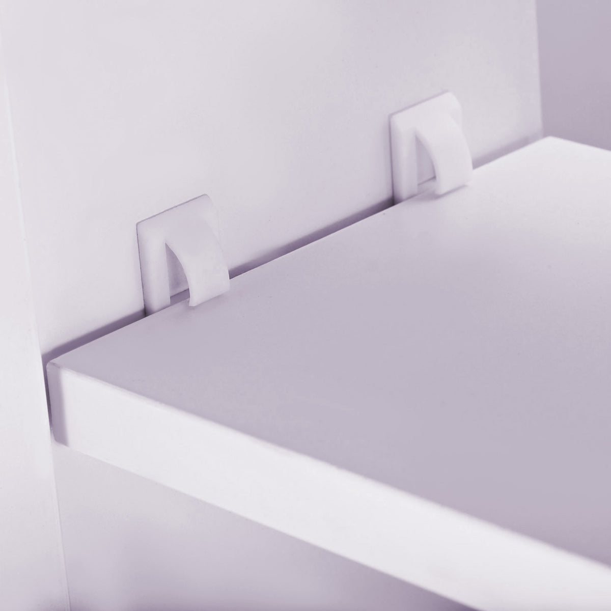 Wall-Mounted Bathroom Mirror Cabinet with Double Doors & Adjustable Shelf – Modern Dual-Purpose Storage Unit