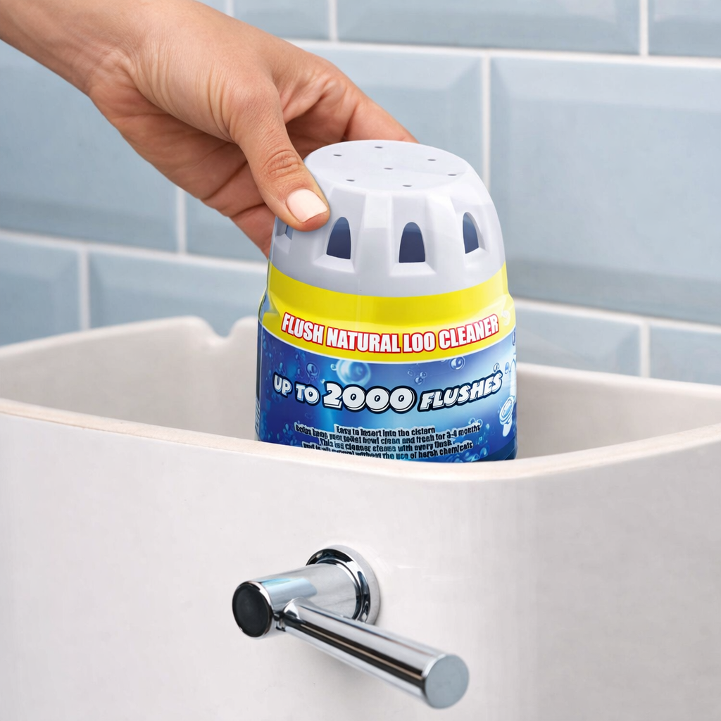 Avilo 2000 Flush Natural Loo Cleaner – Toilet Cleaning Without Harsh Cleaners