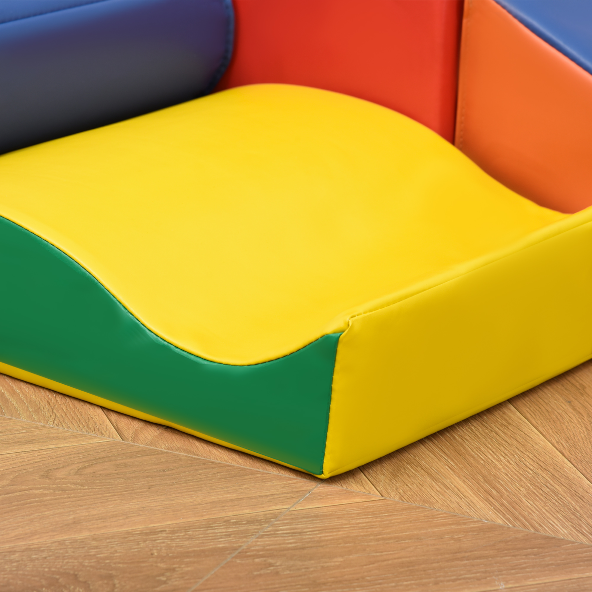 Kids Soft Play Set with 7 Foam Blocks – Climb, Crawl & Slide Toddler Activity Toys, 1–3 Years