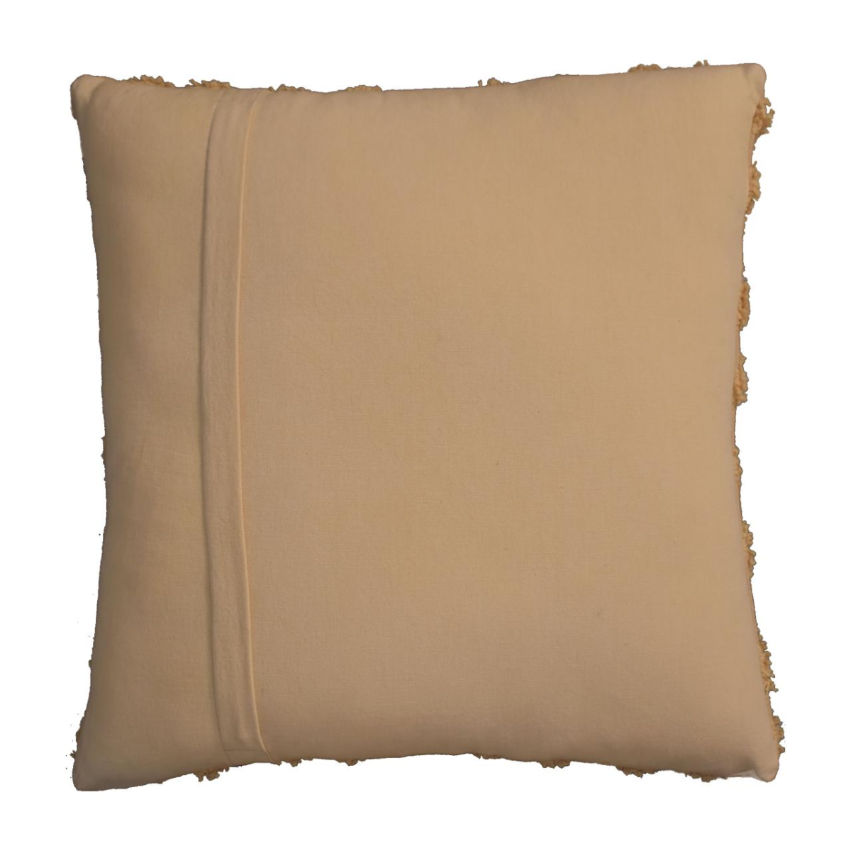 Artisan Furniture Zig-Zag Embossed Cushion Set of 2 with Zip Fastening and Hollowfibre Filling, Mustard