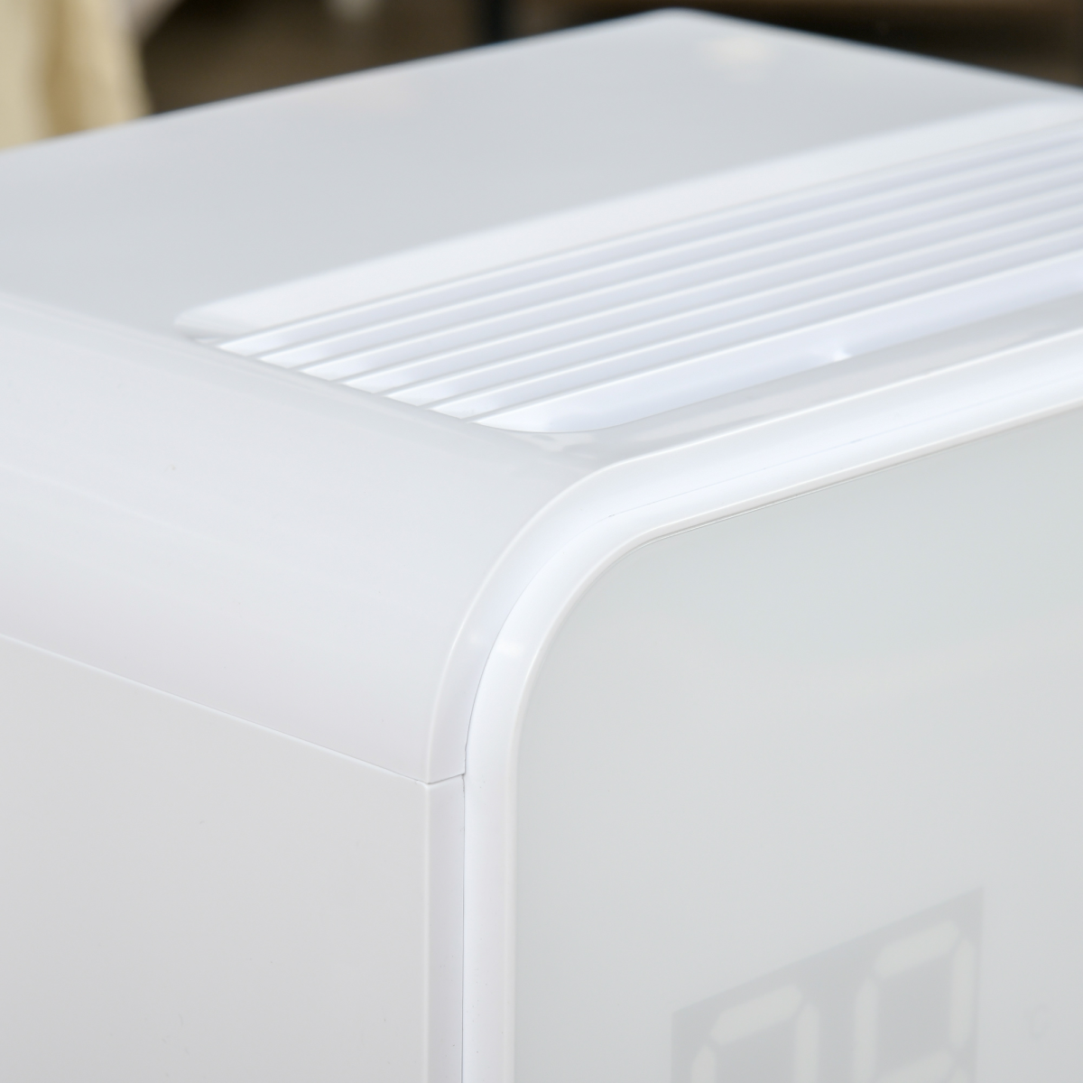 HOMCOM Portable Dehumidifier 12L/Day with 2000ml Tank – Quiet Damp Control for Home & Laundry Room
