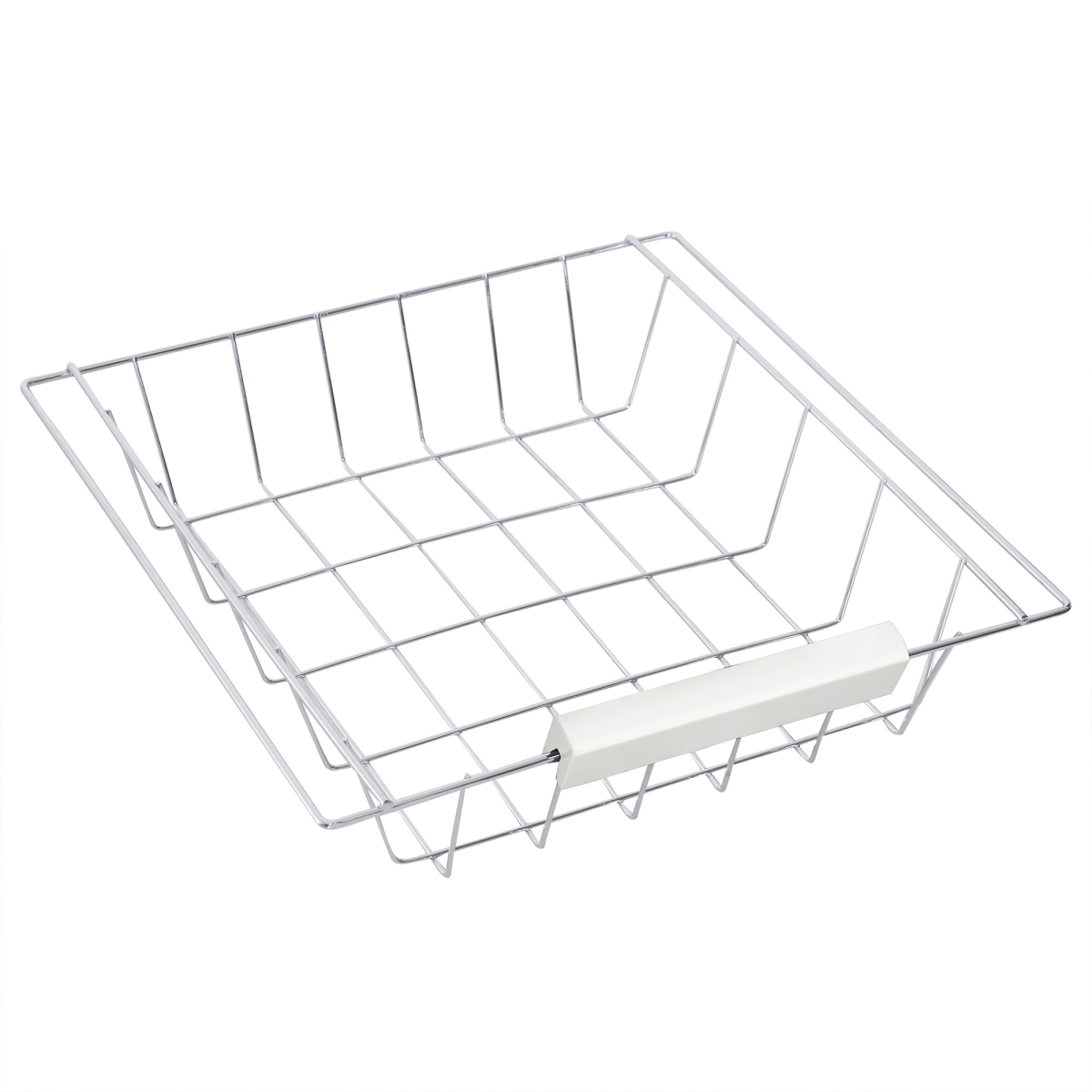 HOMCOM Compact Kitchen Island with Storage Shelves – Extra Prep Surface for Small Kitchens, White