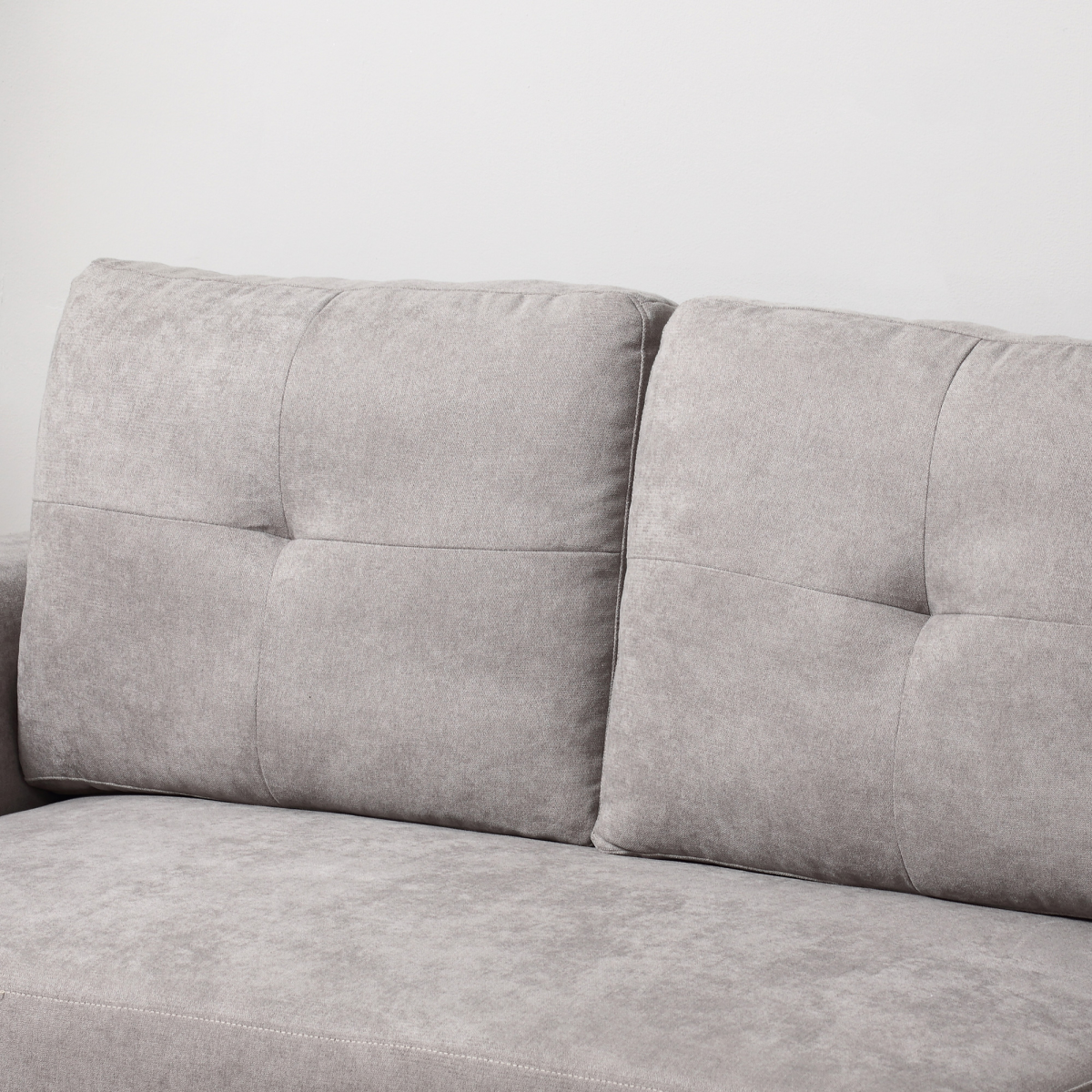 HOMCOM L-Shaped Sofa Bed side view