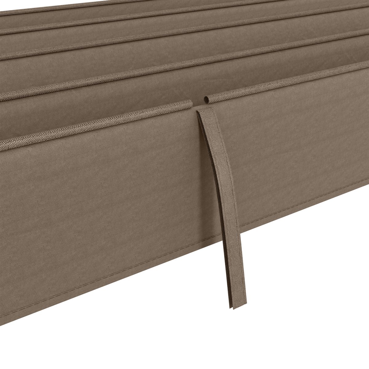 Outsunny Pergola Sun Shade Cover Replacement for 3 x 2.15m Pergola (84C-175) – UV30+ PU-Coated, Coffee