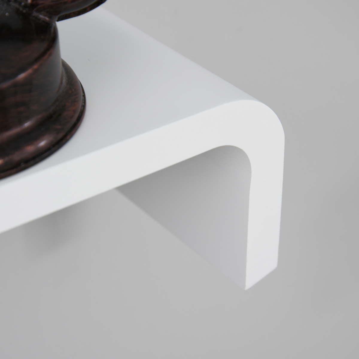 HOMCOM 2-Tier Bedside Table with Removable Shelf – Compact Bedroom Storage