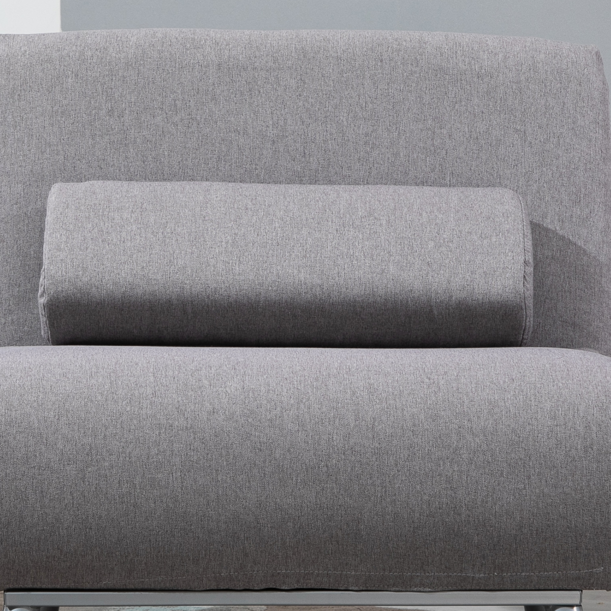 HOMCOM chair bed in a small bedroom setting