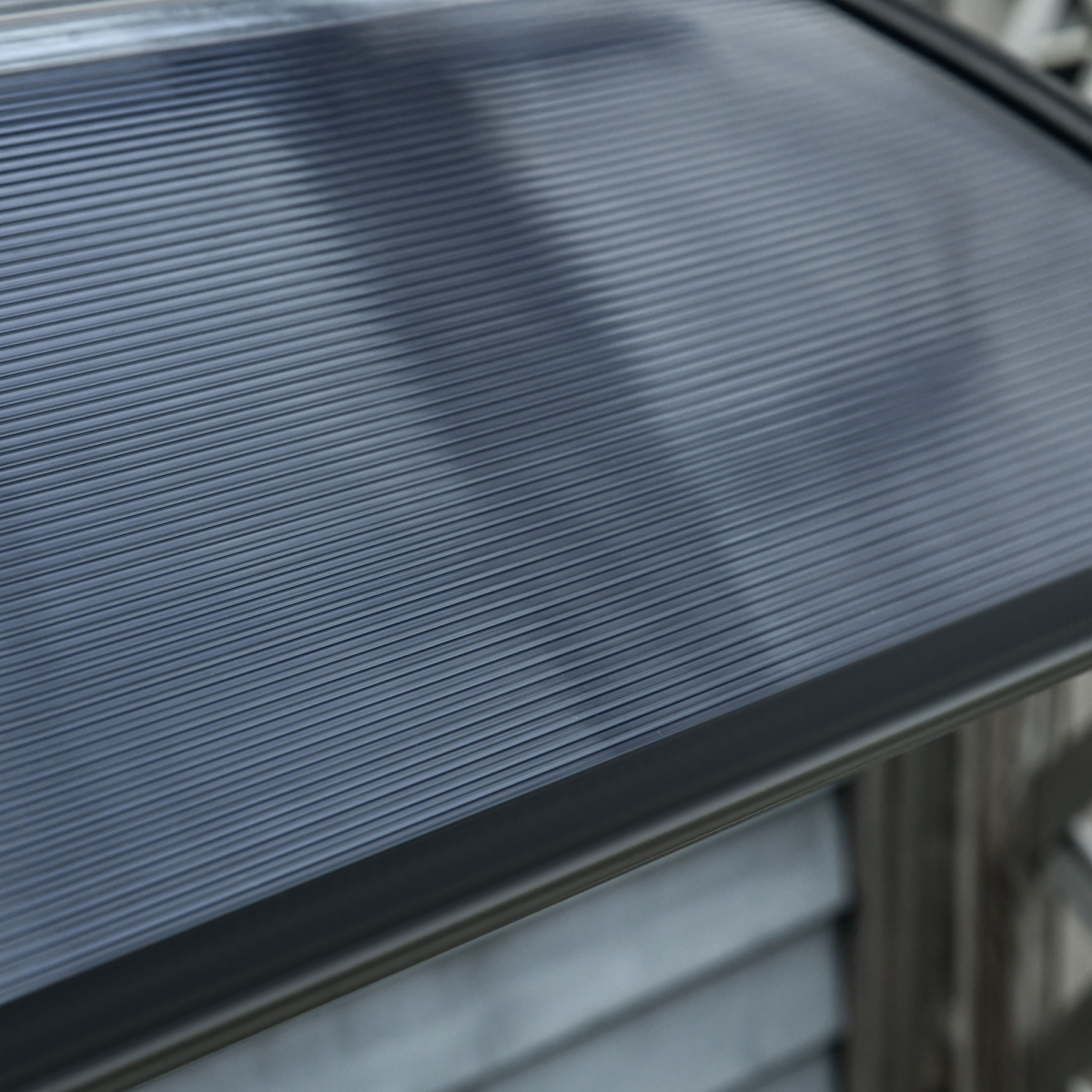 Outsunny Door Canopy Awning with Weather-Resistant Cover – Window Rain Shelter, 100 x 75cm