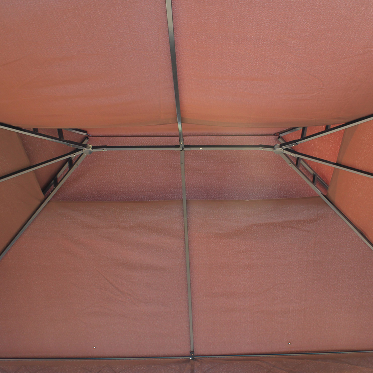 Outsunny 3x4m Metal Gazebo with Sidewalls – Garden Patio Canopy Shelter & Marquee Pavilion