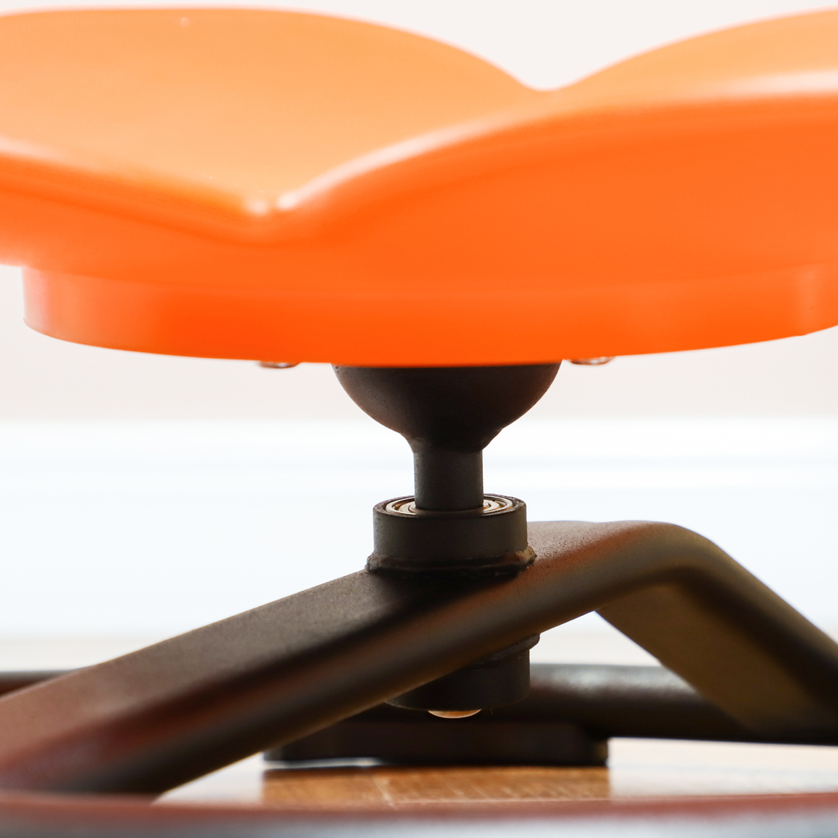 Kids Sensory Spinning Chair with Non-Slip Base – Swivel Seat for Balance & Coordination, Ages 3–6, Orange