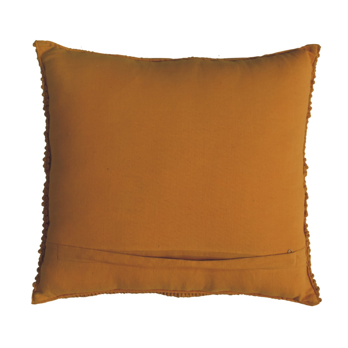Artisan Furniture Esmi Hand Woven Cushion Set of 2 – Plump Filling, Modern Home Decor, Mustard