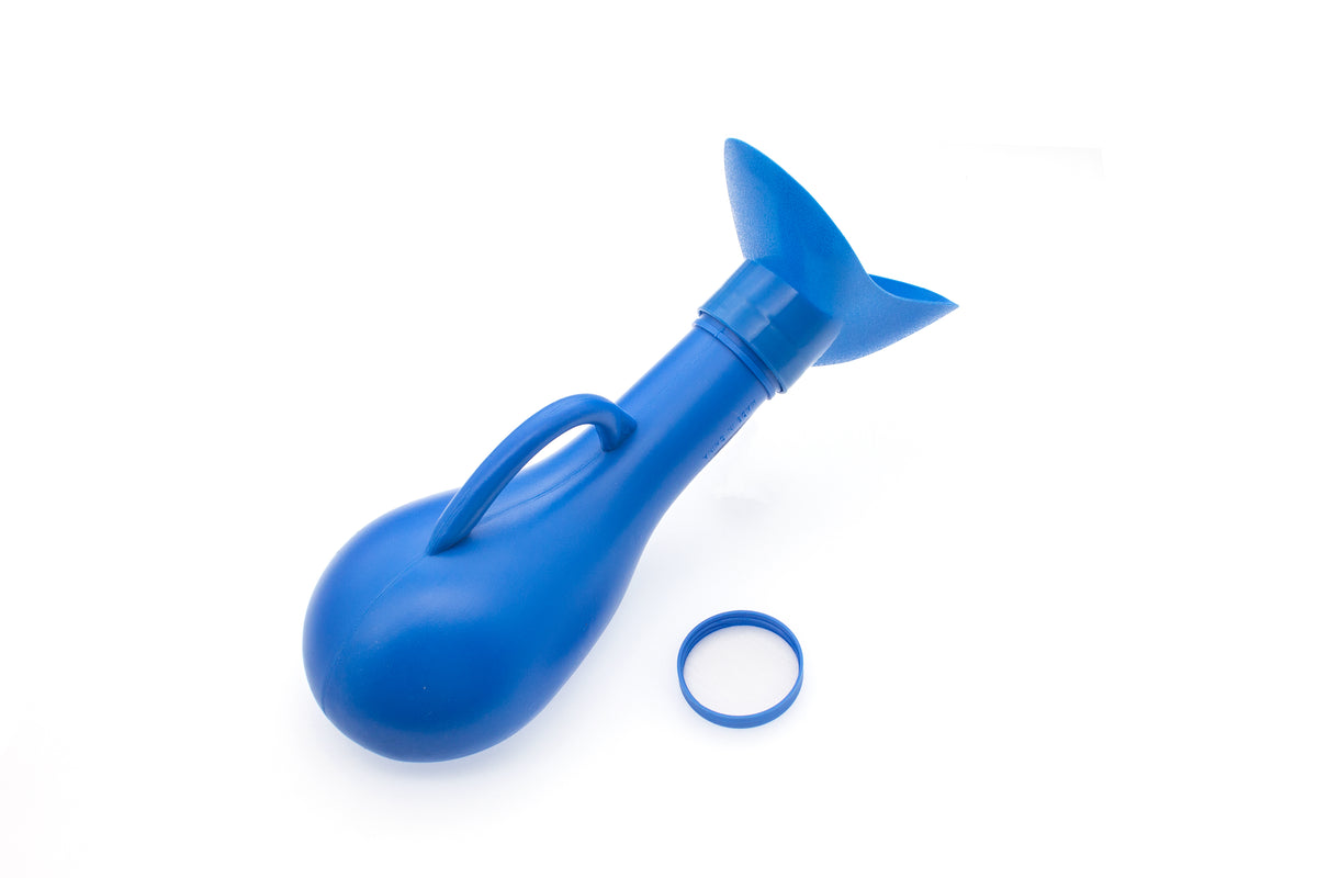 Avilo Portable Loo with Spill-Proof Cap – Discreet Travel, Camping & Bedside Toilet