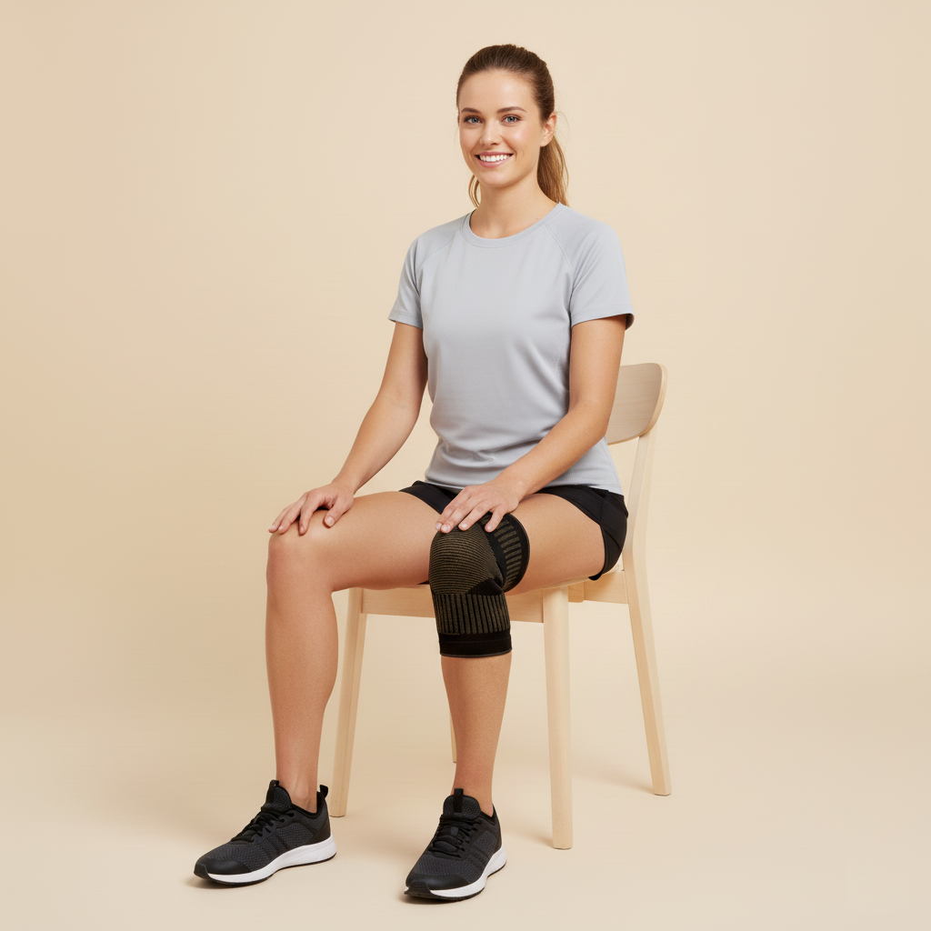 Avilo Copper & Bamboo Joint Support – Knee Support for Everyday Wear