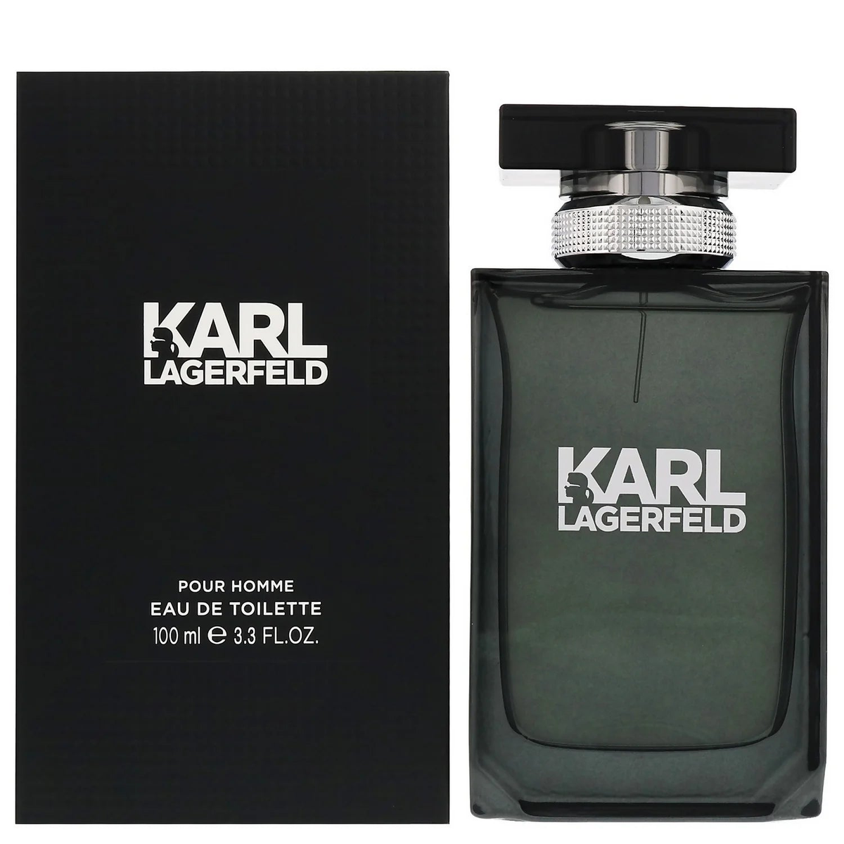 Karl Lagerfeld Pour Homme Eau de Toilette Spray 100ml β Fresh & Citrus, Woody Fragrance for Men