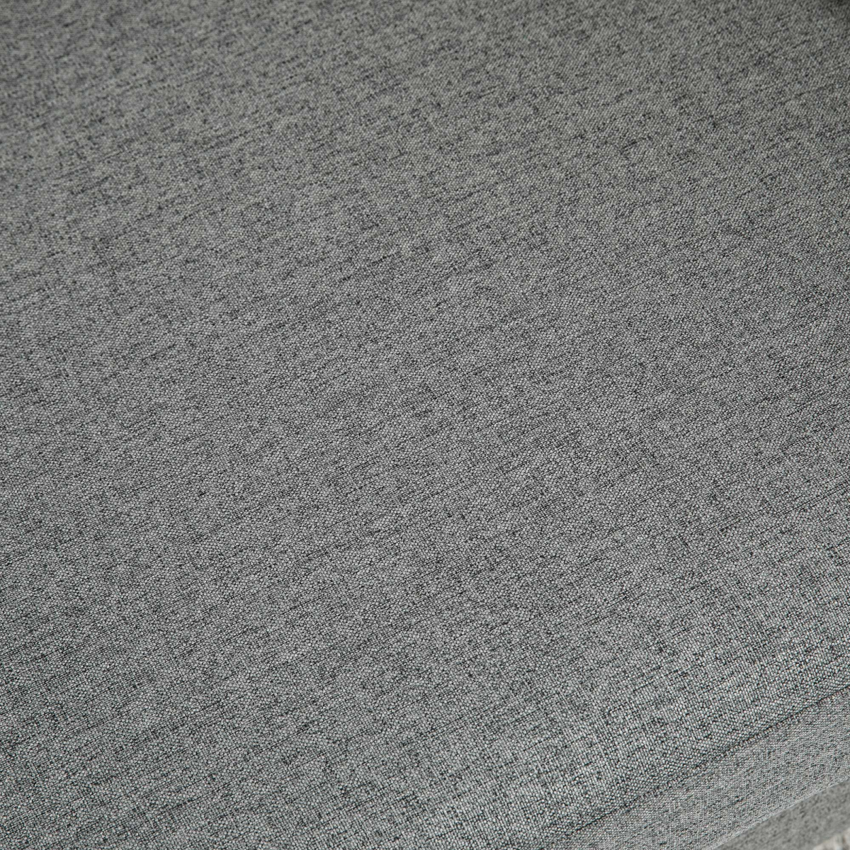 HOMCOM Linen 2 Seater Loveseat Sofa with Padded Armrests – Compact Sofa for Flats & Small Rooms, Grey