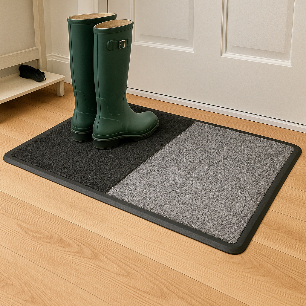 Avilo Double Doormat with Dual Surfaces – Easy to Clean Two-in-One Entrance Mat