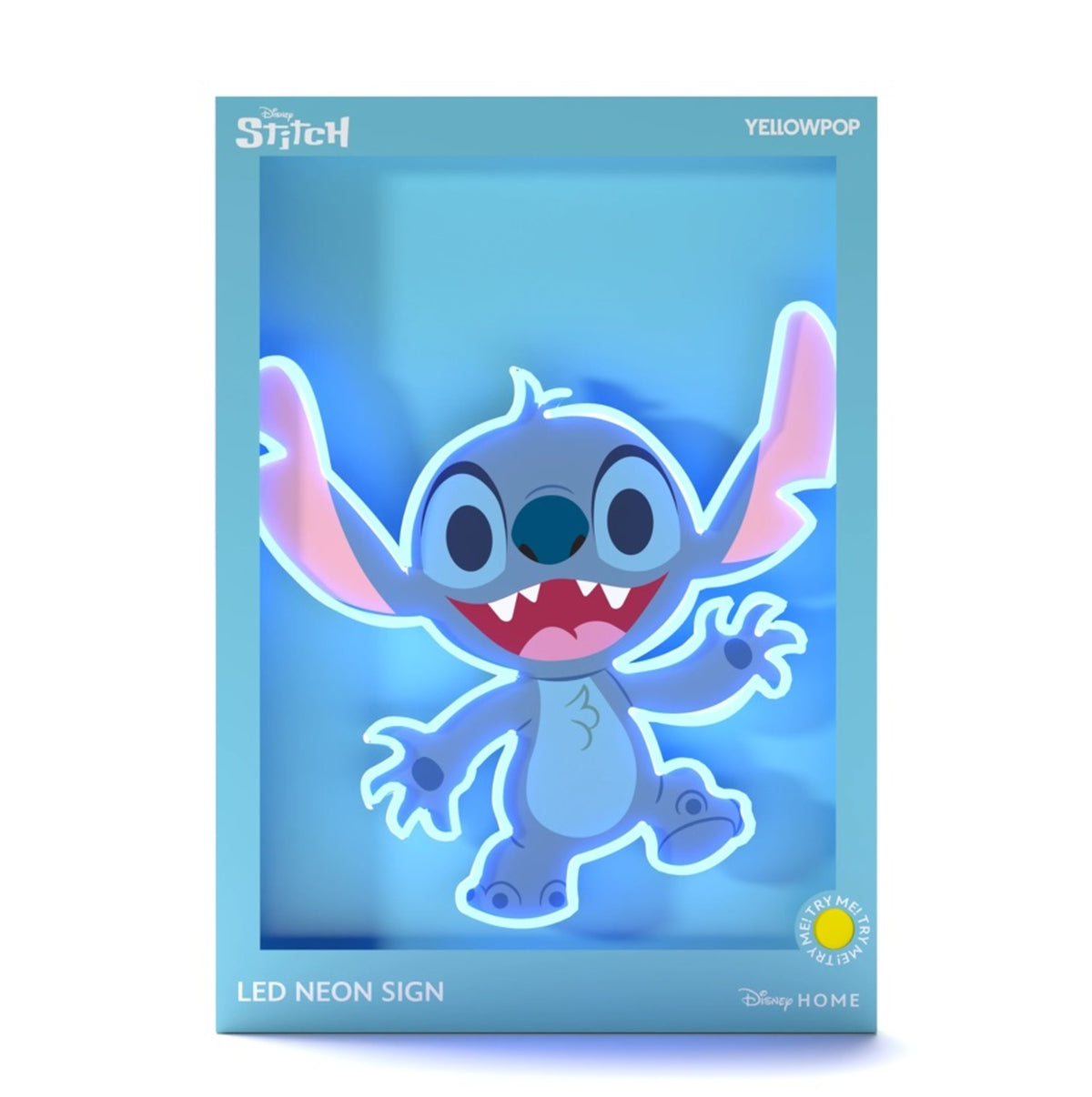 Yellowpop Disney Stitch Full Body LED Neon Sign – Officially Licensed Wall Decor & Night Light