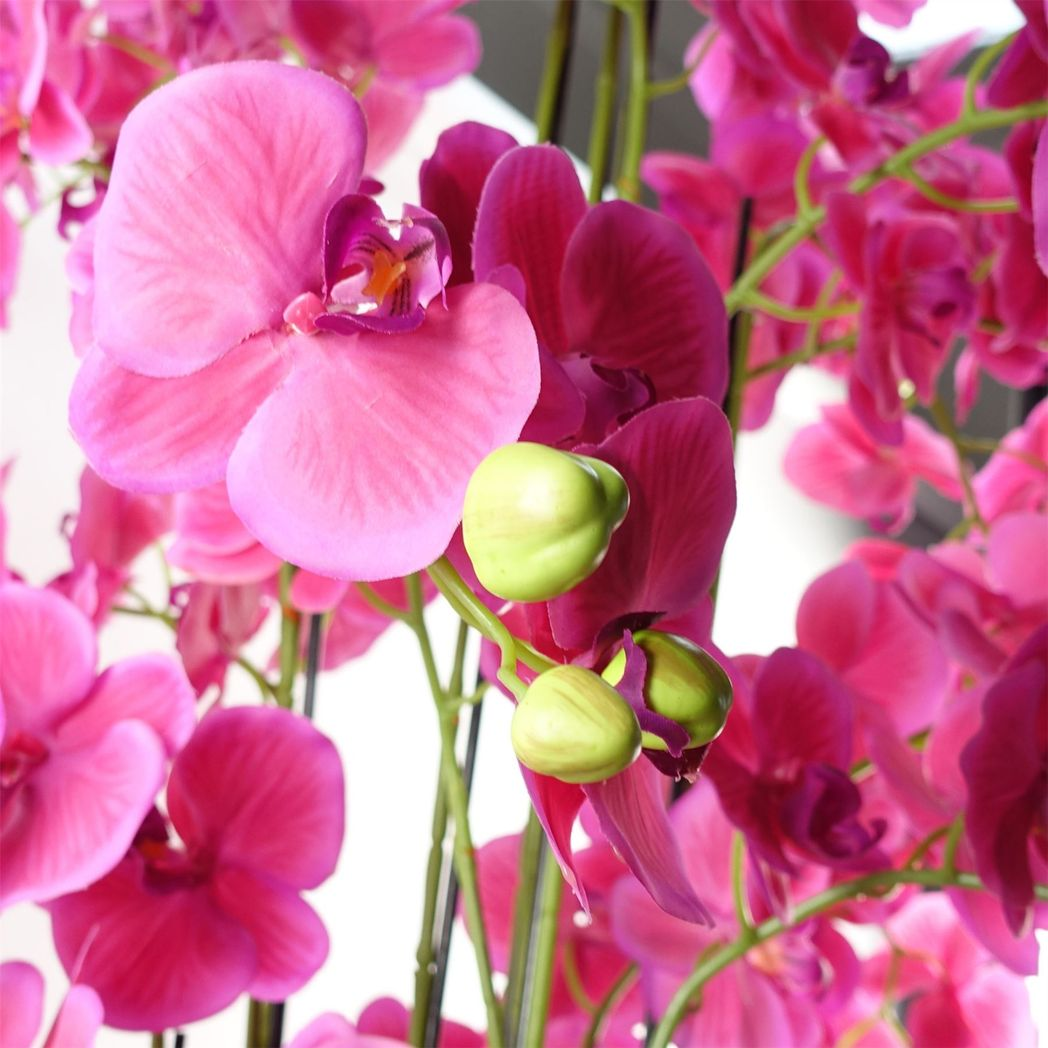 150cm Giant Artificial Pink Orchid Plant with 189 Real Touch Flowers – Lifelike Home Decor