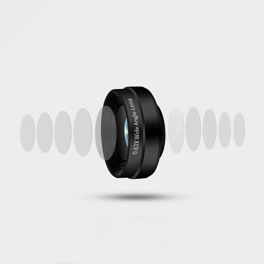 Aquarius Universal 3 in 1 Phone Camera Lens Kit with Fisheye, Wide Angle and Macro Lenses