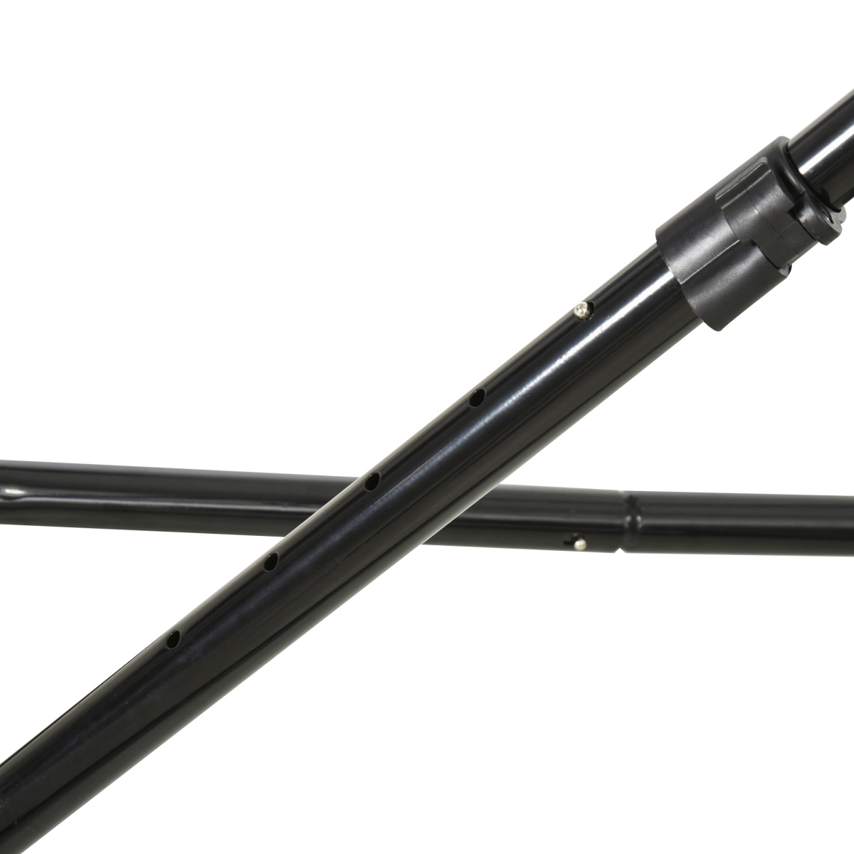 HOMCOM Angle Adjustable Rebounder Net Goal Training Set – Football & Baseball Practice, Foldable Frame