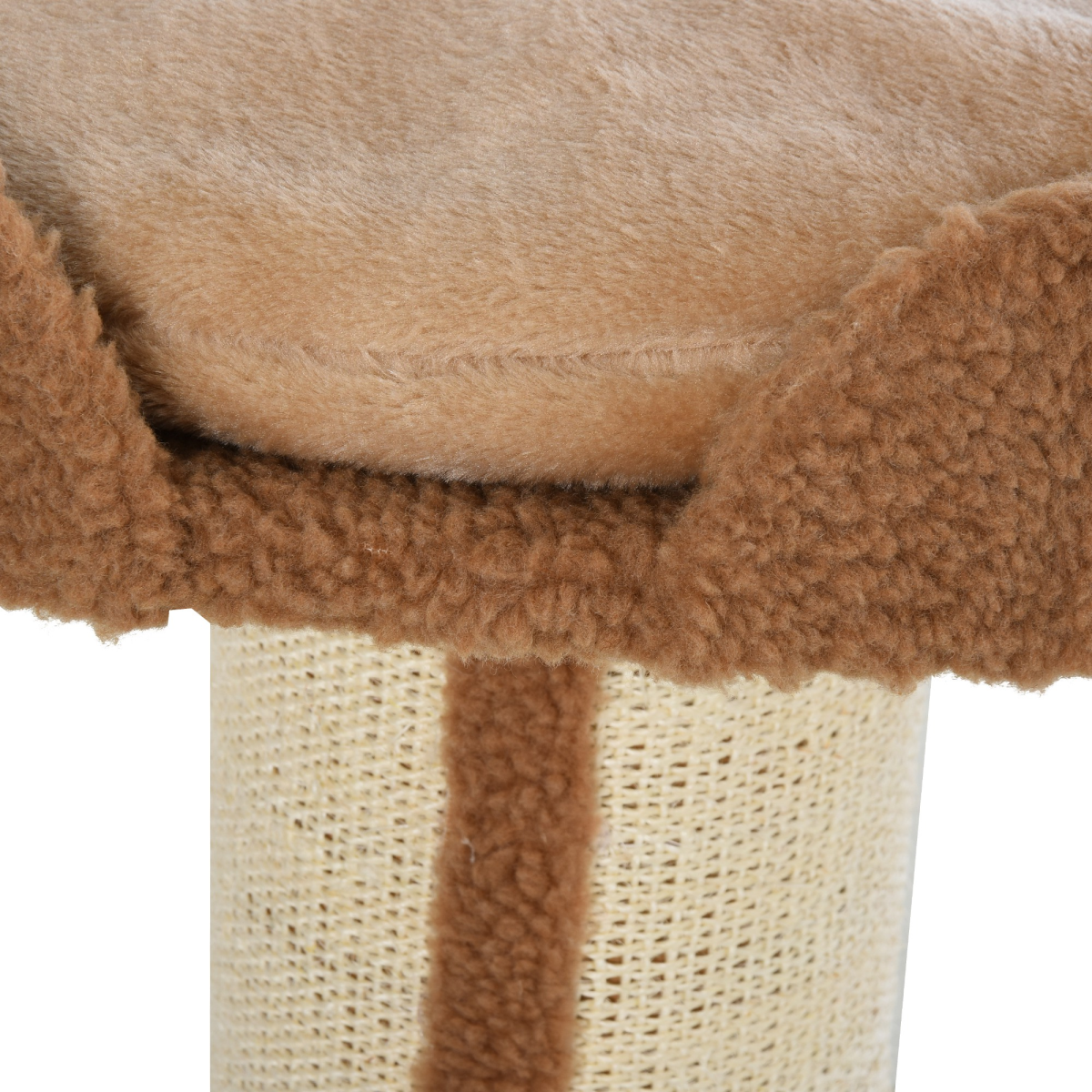 91cm Cat Tree with Plush Top Perch, Sisal Scratching Posts and Middle Perch – Kitten Activity Tower