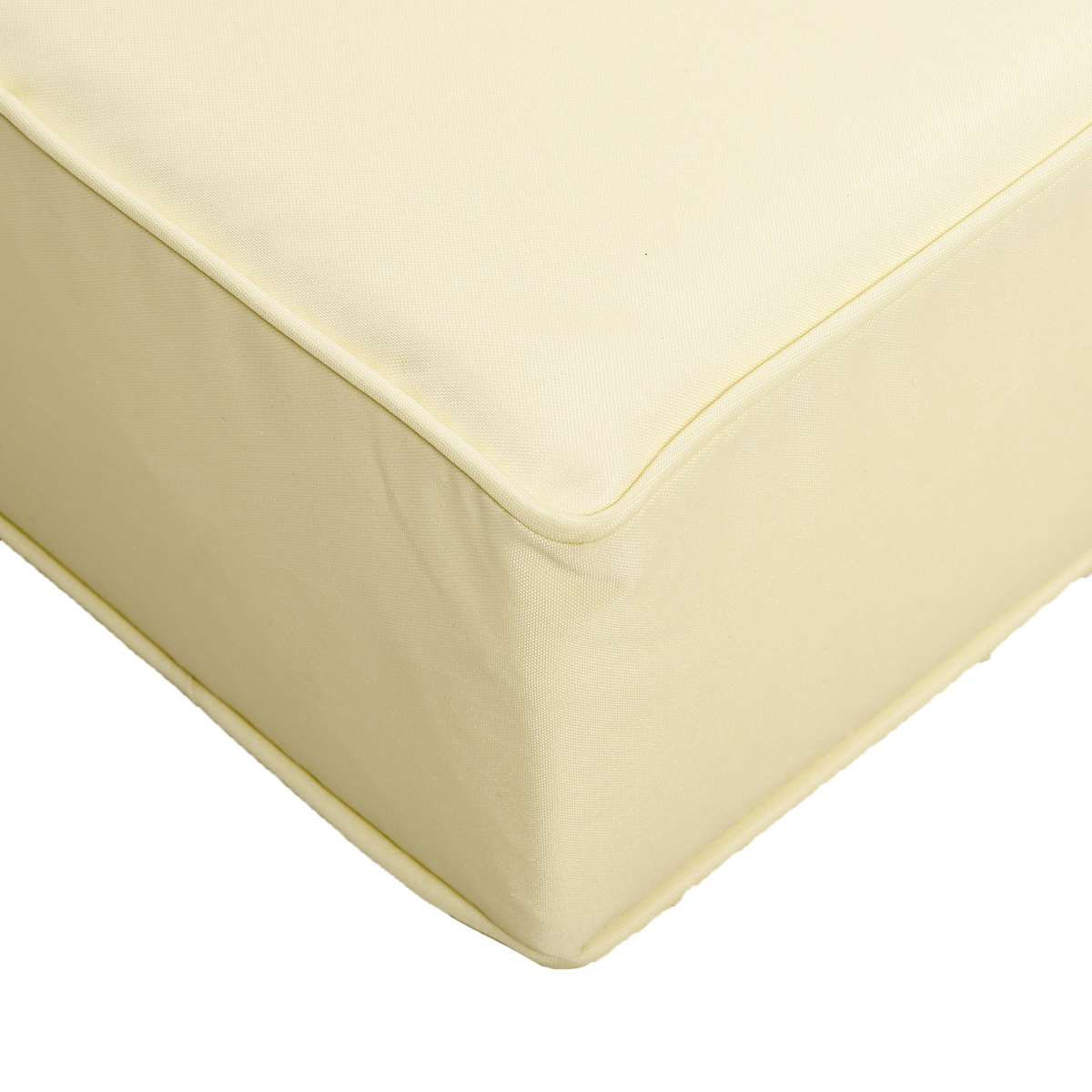 Outsunny Outdoor Seat and Back Cushion Set with 15cm Thick Filling – Deep Seating Garden Chair Cushions, Beige