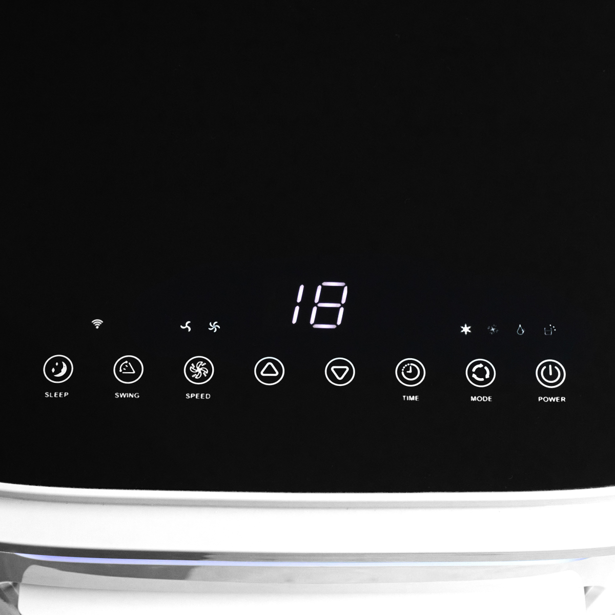 HOMCOM 9,000 BTU Smart Portable Air Conditioner with WiFi App Control and Timer – Cooling for Rooms up to 20m²