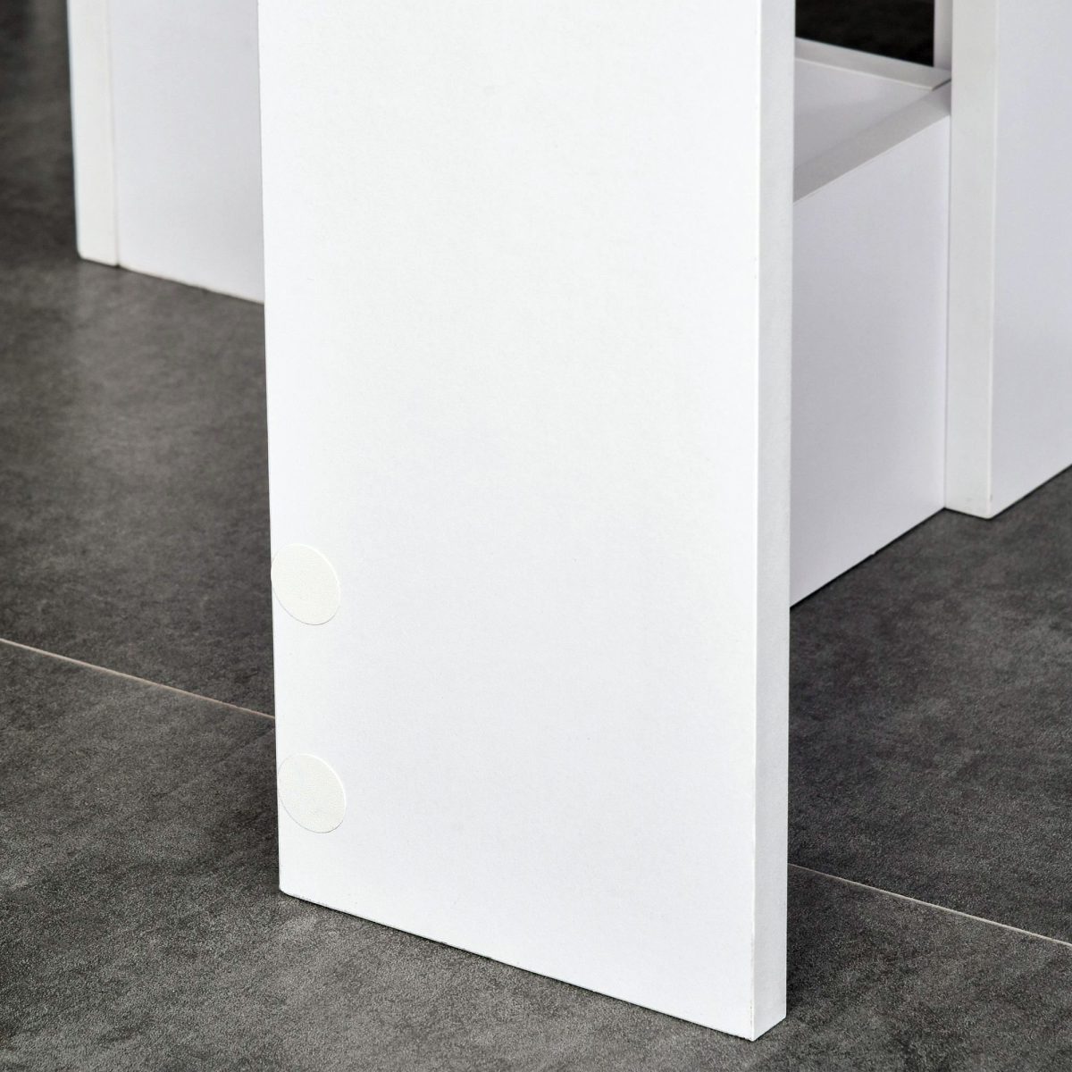HOMCOM Folding Drop Leaf Dining Table – Space-Saving Kitchen Bar & Console Table for Small Spaces