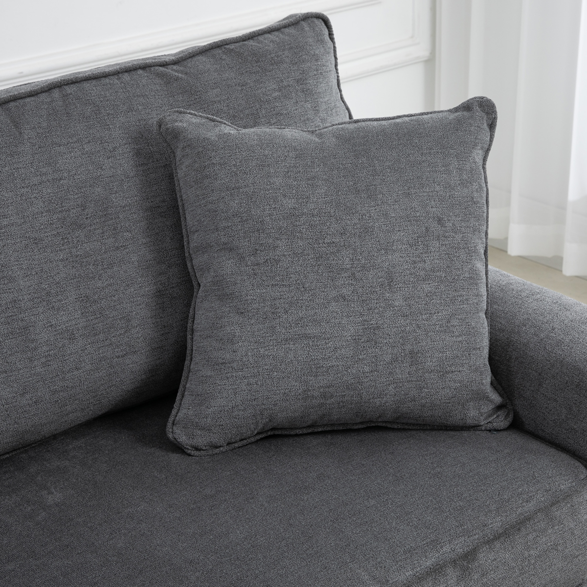 Loveseat back view