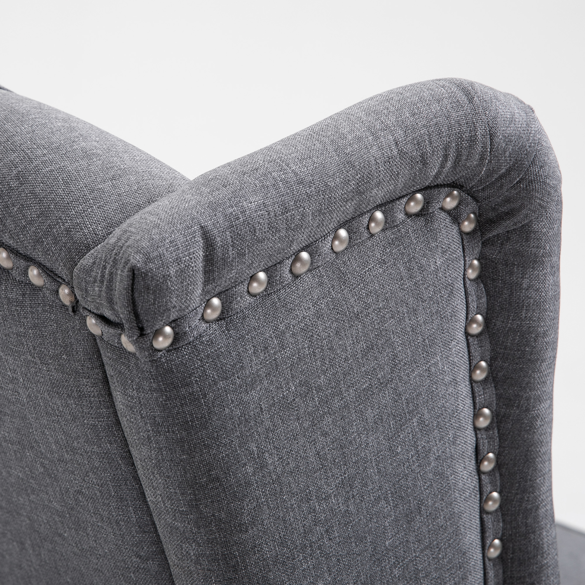 HOMCOM Fabric Recliner Armchair with Retractable Footrest – Comfortable Relaxation, Light Grey