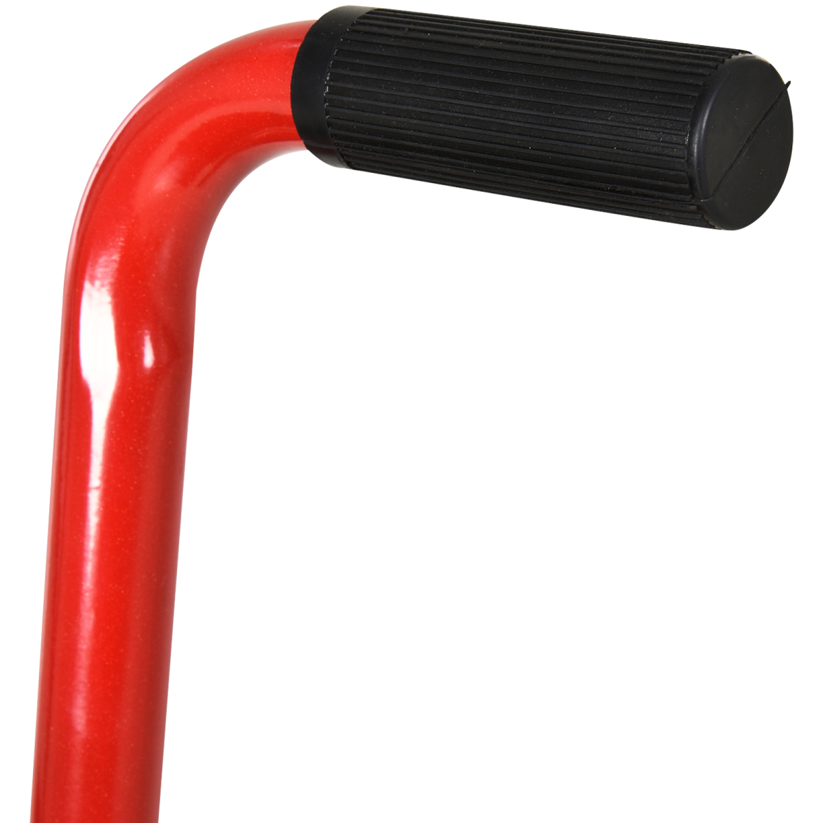 DURHAND Steel Motorbike Jack Lift with Crank Handle & Rubber Platform – 150kg Repair Stand for Garage Use