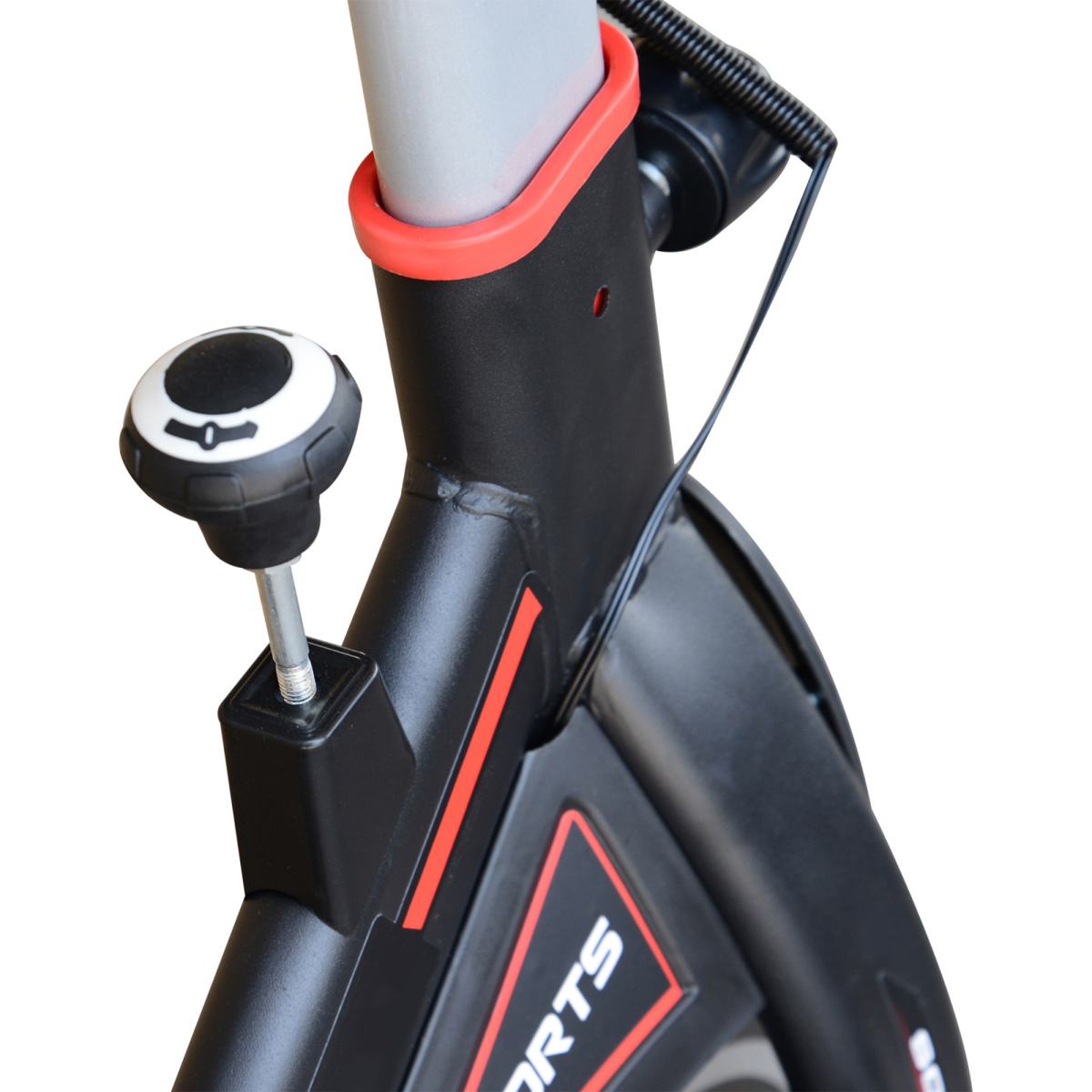HOMCOM Exercise Bike with 8kg Flywheel, Adjustable Resistance & LCD Monitor – Quiet Home Cardio Trainer