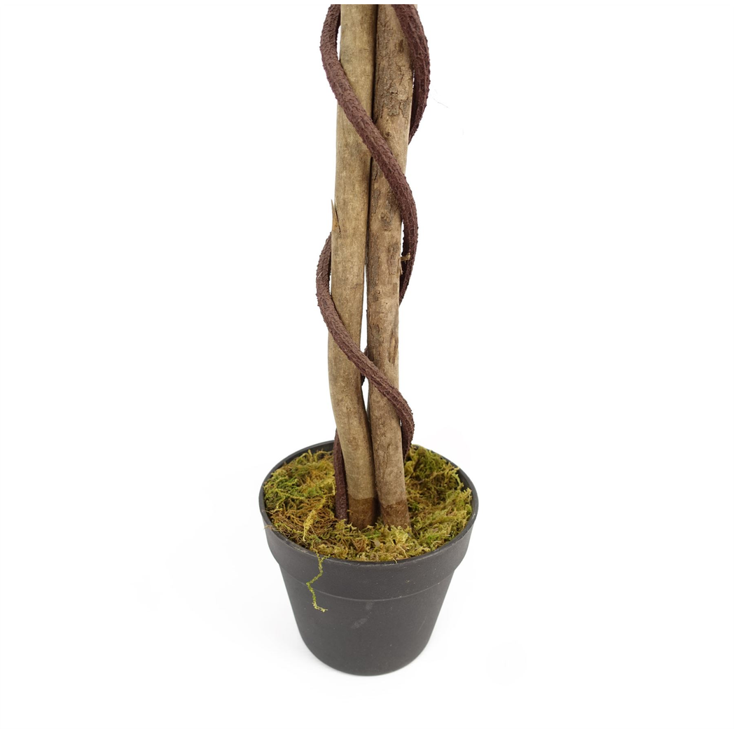 Botanik UK Artificial Pink Cherry Blossom Tree, 150cm – Fully Assembled Faux Blossom Tree in Pot