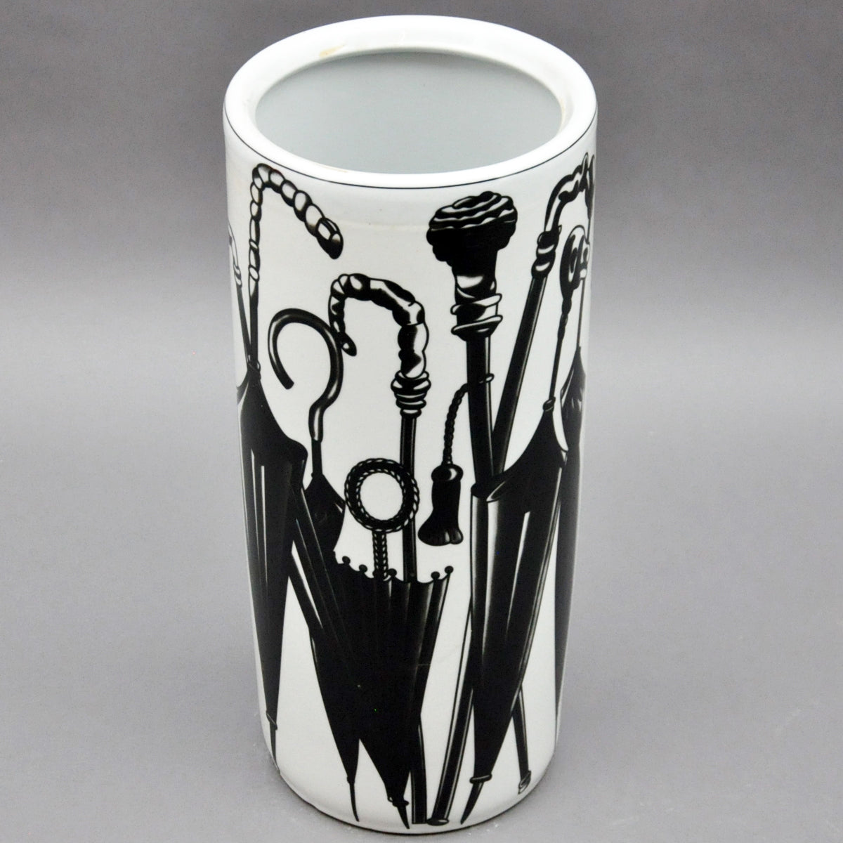 AcaciaHome Ceramic Umbrella Stand – Holder for Canes & Walking Sticks, Entryway Decor