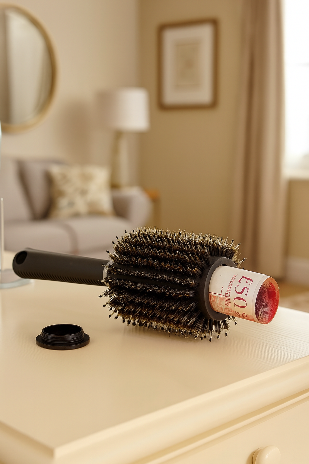 Avilo Brush Safe – Valuables Safe for Holiday and Away Stays