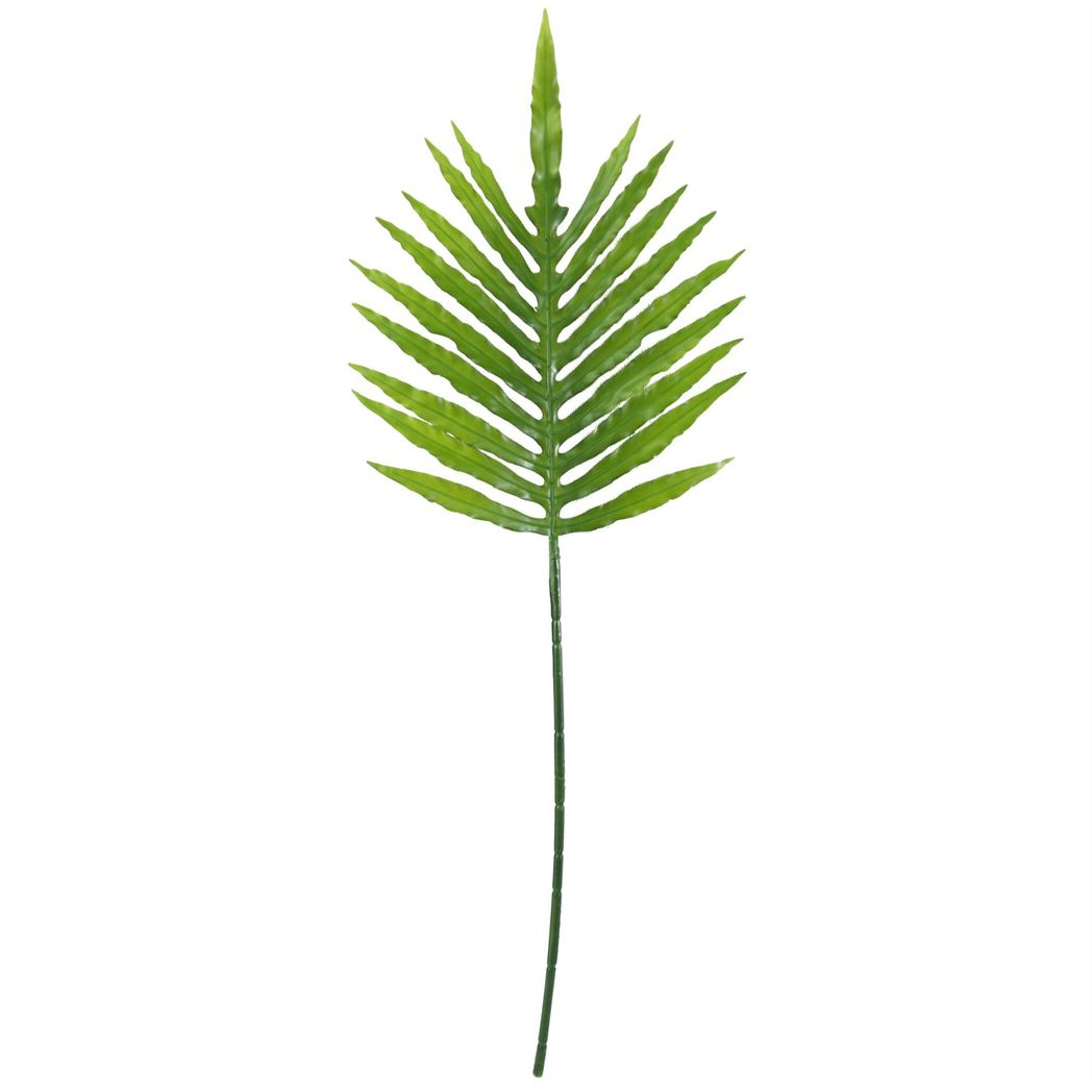 Leaf Pack of 6 Artificial Monstera Cheese Plant Leaves, 95cm – Wired Stems for Arrangements, Green
