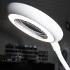 Native Lighting Clip-On Magnifier Lamp, 1.3X, Daylight LED – Dimmable, Rechargeable Gooseneck